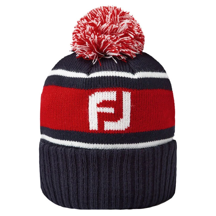 FootJoy FJ Pom Pom Golf Beanie 3 FootJoy FJ Pom Pom Golf Beanie