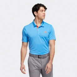Adidas 2022 Drive Primegreen Golf Polo Shirt 11 Adidas 2022 Drive Primegreen Golf Polo Shirt -Golf Apparel Store Adidas AW22 Drive Primegreen Polo Shirt HM5357 SHADI671 M Pulse Blue Model 1