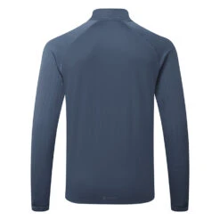 Adidas Statement 1/4 Zip Golf Sweater -Golf Apparel Store Adidas AW22 Fleece Quarter Zip Pullover HT1322 SWADI313 Crew Navy Back