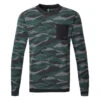 Adidas Texture Print Crew Golf Sweater