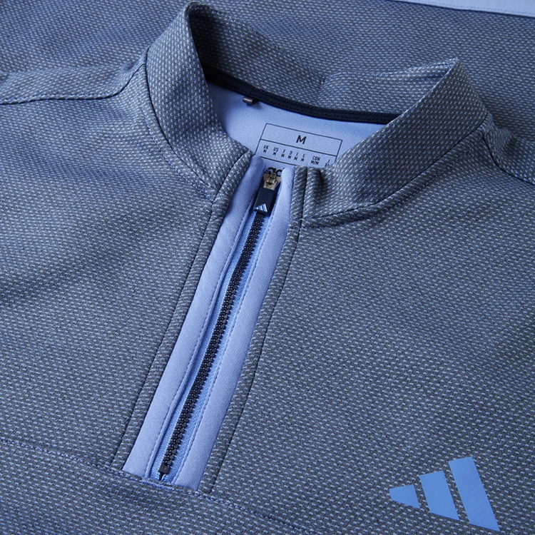 Adidas Microdot 1/4 Zip Golf Sweater 4 Adidas Microdot 1/4 Zip Golf Sweater - Image 2