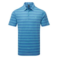 Adidas Two Colour Stripe Polo Shirt