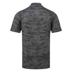 Callaway Digital Camo Jacquard Golf Polo Shirt -Golf Apparel Store Callaway AW22 Digital Camo Jacquard Polo Shirt CGKFC037 003 SHCAL235 XXL Black Heather Back