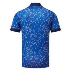 Callaway X-Series All Over Chev Print Golf Polo Shirt 7 Callaway X-Series All Over Chev Print Golf Polo Shirt -Golf Apparel Store Callaway AW22 X Series All Over Chev Print Polo Shirt CGKSC027 973 SHCAL258 S Limoges Back