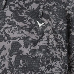 Callaway Camo Golf Shorts -Golf Apparel Store Callaway SS22 Camo Short CGBSC052 002 Code TSCAL038 34 W Caviar Detail