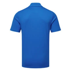 Callaway Micro Texture Golf Polo Shirt -Golf Apparel Store Callaway SS22 Micro Texture Polo Shirt CGKSC0T7 496 Code SHCAL233 M Magnetic Blue Back