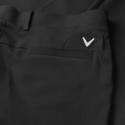 Callaway X Tech III Golf Trouser -Golf Apparel Store Callaway SS22 X Tech Trouser III Caviar CGBR8045 002 Code TRCAL045 34 W 32 Leg Detail