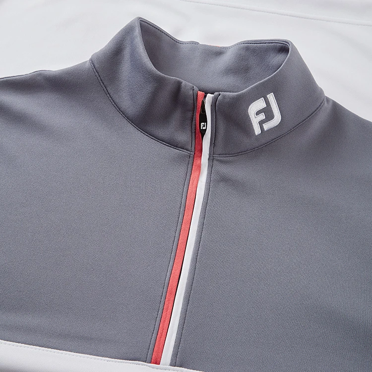 FootJoy Colour Blocked Chill-Out 1/2 Zip Golf Pullover 4 FootJoy Colour Blocked Chill-Out 1/2 Zip Golf Pullover - Image 2