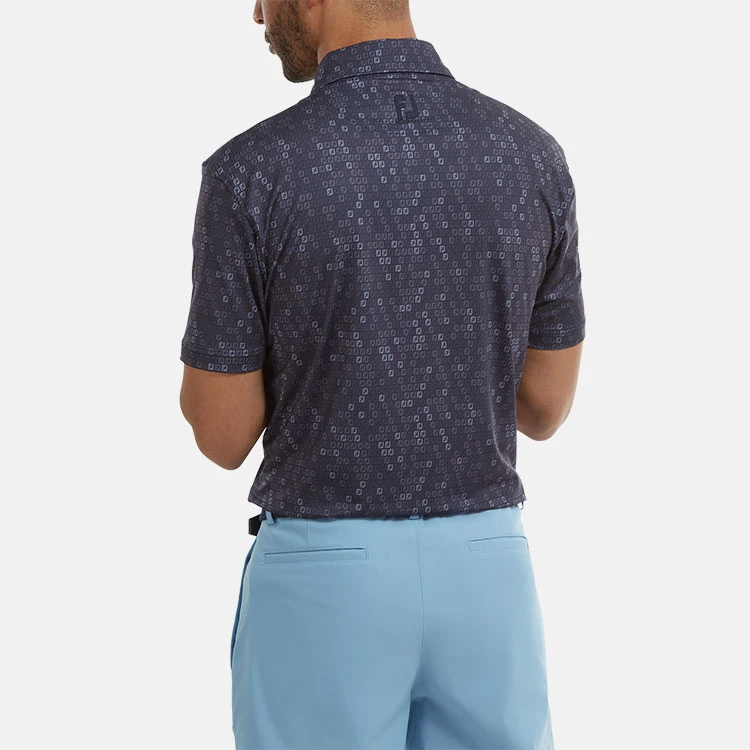 FootJoy Digital Camo FJ Print Lisle Golf Polo Shirt 8 FootJoy Digital Camo FJ Print Lisle Golf Polo Shirt - Image 6