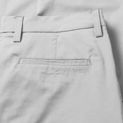 Galvin Green Nixon Golf Trouser -Golf Apparel Store Galvin Green AW21 Nixon Trouser Light Grey G118317 Code TRGAL109 34 W 32 Leg Light Grey Detail