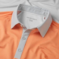 Galvin Green Mateus Golf Polo Shirt -Golf Apparel Store Galvin Green AW22 Mateus Polo Shirt G136657 SHGAL581 S Fire Cool Grey detail