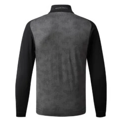 Galvin Green Dason Insula Golf Jacket -Golf Apparel Store Galvin Green AW22 DASON G134007 GRANITE GREY BLACK Back