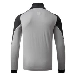 Galvin Green Daxton Insula Golf Pullover 13 Galvin Green Daxton Insula Golf Pullover -Golf Apparel Store Galvin Green AW22 DAXTON G124270 SHARKSKIN BLACK WHITE Back
