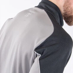 Galvin Green Daxton Insula Golf Pullover 17 Galvin Green Daxton Insula Golf Pullover -Golf Apparel Store Galvin Green AW22 DAXTON G124270 SHARKSKIN BLACK WHITE model 4