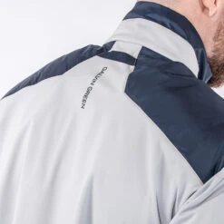 Galvin Green Liam Interface-1 Golf Wind Jacket -Golf Apparel Store Galvin Green AW22 LIAM G122273 COOL GREY NAVY Model 4
