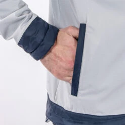 Galvin Green Liam Interface-1 Golf Wind Jacket -Golf Apparel Store Galvin Green AW22 LIAM G122273 COOL GREY NAVY Model 6