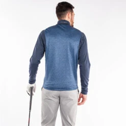 Galvin Green Dane Insula Golf Jacket 13 Galvin Green Dane Insula Golf Jacket -Golf Apparel Store Galvin Green SS22 Dane Insula Full Zip Jacket G125033 Code SWGAL358 M Ensign Blue Navy Model 3