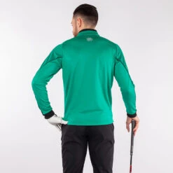 Galvin Green Daxton Insula Golf Pullover -Golf Apparel Store Galvin Green SS22 Daxton Insula Half Zip Pullover G124287 Code SWGAL356 M Green Black White Model 3