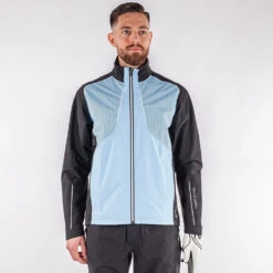 Galvin Green Albert Waterproof Golf Jacket -Golf Apparel Store Galvin Green SS22 Albert Waterproof Jacket G130067 WJGAL430 Blue bell Black White Model 1