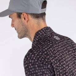 Galvin Green Mack Golf Polo Shirt 12 Galvin Green Mack Golf Polo Shirt -Golf Apparel Store Galvin Green SS22 Mack Polo Shirt G126977 Code SHGAL545 M Black Sharkskin Model 2