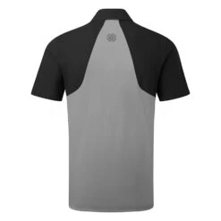 Galvin Green Massimo Golf Polo Shirt -Golf Apparel Store Galvin Green SS22 Massimo Polo Shirt G127307 Code SHGAL555 M Sharkskin Black Back