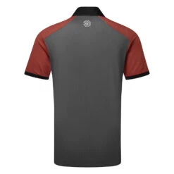 Galvin Green Mateus Golf Polo Shirt -Golf Apparel Store Galvin Green SS23 Mateus Polo Shirt G136627 SHGAL593 S Red Forged Iron White Back