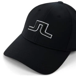 J.Lindeberg Angus Golf Cap -Golf Apparel Store J Lindeberg Angus Golf Cap Black White 3