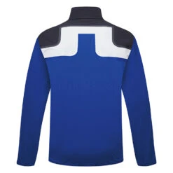 J.Lindeberg Bridge Waterproof Golf Jacket -Golf Apparel Store J. Lindeberg AMOW06370 O346 M Bridge Rain Jacket WJLIN009 Nautical blue Back