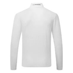 J.Lindeberg Luke 1/2 Zip Golf Sweater 10 J.Lindeberg Luke 1/2 Zip Golf Sweater -Golf Apparel Store J.Lindeberg SS22 Luke Half Zip Mid Layer GMJS06340 0000 Code SWLIN044 M White Black Back