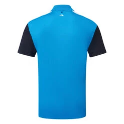 J.Lindeberg Andie Golf Polo Shirt -Golf Apparel Store J.Lindeberg SS23 Andi Regular Fit Polo GMJT09663 O175 SHLIN205 Brilliant Blue Back