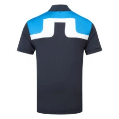 J.Lindeberg Jeff Golf Polo Shirt 7 J.Lindeberg Jeff Golf Polo Shirt -Golf Apparel Store J.Lindeberg SS23 Jeff Regular Fit Polo GMJT07620 6855 SHLIN180 JL Navy Back