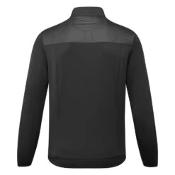 J.Lindeberg Quilt Hybrid Thermal Golf Wind Jacket -Golf Apparel Store J.Lindeberg SS23 Quilt Hybrid Wind Jacket AMOW09261 9999 WTLIN053 Back