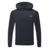 J.Lindeberg Stefan Golf Hoodie 1 J.Lindeberg Stefan Golf Hoodie -Golf Apparel Store J.Lindeberg SS23 Stefan Hoody AMJS08429 6855 SWLIN103 JL Navy Front