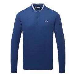 J.Lindeberg Tyson Long Sleeve Golf Polo Shirt