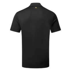 J.Lindeberg Diamond Golf Polo Shirt -Golf Apparel Store J.Lindeberg GMJT06475 9999 M Diamond Regular Fit Polo Black Back