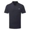 J.Lindeberg Bode Golf Polo Shirt -Golf Apparel Store J.Lindeberg GMJT06478 6855 M Bode Regular Fit Polo SHLIN162 JL Navy Front