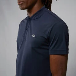 J.Lindeberg Bode Golf Polo Shirt 12 J.Lindeberg Bode Golf Polo Shirt -Golf Apparel Store J.Lindeberg GMJT06478 6855 M Bode Regular Fit Polo SHLIN162 JL Navy Model 2
