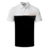 J.Lindeberg Owen Slim Golf Polo Shirt -Golf Apparel Store J.Lindeberg GMJT06850 9999 M Owen Slim Fit Polo Black SHLIN141 Front