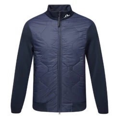 J.Lindeberg Quilt Hybrid Thermal Golf Wind Jacket