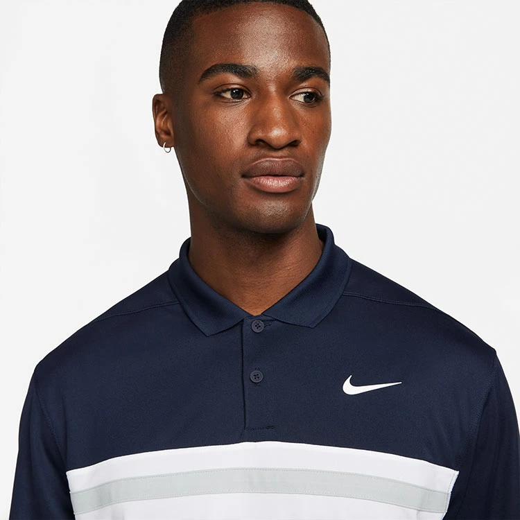 Nike Dry Victory Colourblock Golf Polo Shirt 7 Nike Dry Victory Colourblock Golf Polo Shirt - Image 5