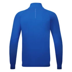 Oscar Jacobson Lexington 1/4 Zip Golf Sweater -Golf Apparel Store Oscar Jacobson AW22 Lexington Midlayer OJTOP0099 SWOSC202 S Electric Back