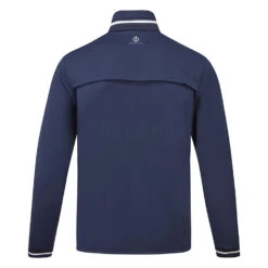 Oscar Jacobson Rolfe Tour Golf Wind Jacket -Golf Apparel Store Oscar Jacobson AW22 Rolfe Tour Windproof Jacket OJTOP0090 WTOSC095 S Navy Back