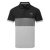 Puma Cloudspun Highway Golf Polo Shirt -Golf Apparel Store PUMA SS22 Cloudspun Highway Golf Polo Shirt High Rise Code 532972 01 SHPUM575 M Black Front