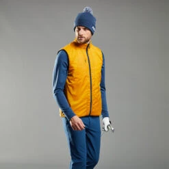 Ping Norse Primaloft S4 Reversible Thermal Golf Wind Vest -Golf Apparel Store Ping AW22 Norse S4 Reversible Vest PO3542 SCG WTPIN060 Stormcloud Gold Model 3