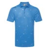 Ping Two Tone Golf Polo Shirt 2 Ping Two Tone Golf Polo Shirt -Golf Apparel Store Ping SS23 Two Tone Polo Shirt P03571 DEB SHPIN349 Danube Infinity Blue Multi Front