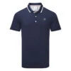 Puma AP Signature Tipped Golf Polo Shirt -Golf Apparel Store Puma SS22 AP Signature Tipped Polo Shirt 598154 10 Code SHPUM589 M Navy Blazer Front