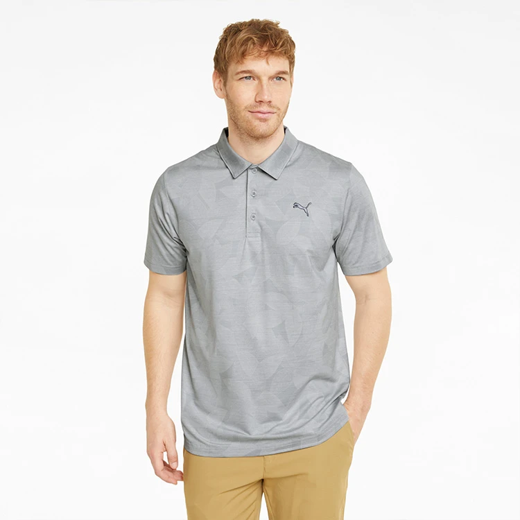 Puma Cloudspun Leaflet Golf Polo Shirt 6 Puma Cloudspun Leaflet Golf Polo Shirt - Image 4