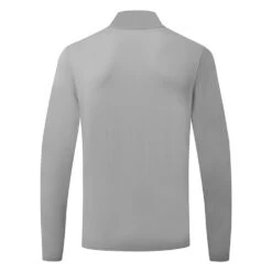 Puma Vista 1/4 Zip Golf Popover -Golf Apparel Store Puma SS22 Vista 14 Zip Sweater 535050 02 Code SWPUM252 M Quiet Shade High Rise Back