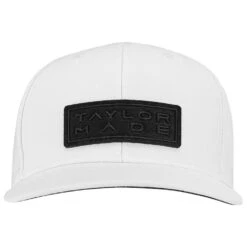 TaylorMade DJ Patch Golf Cap -Golf Apparel Store TaylorMade DJ Patch Golf Cap White 3