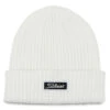 Titleist Charleston Golf Beanie -Golf Apparel Store Titleist Charleston Golf Beanie White Black 1